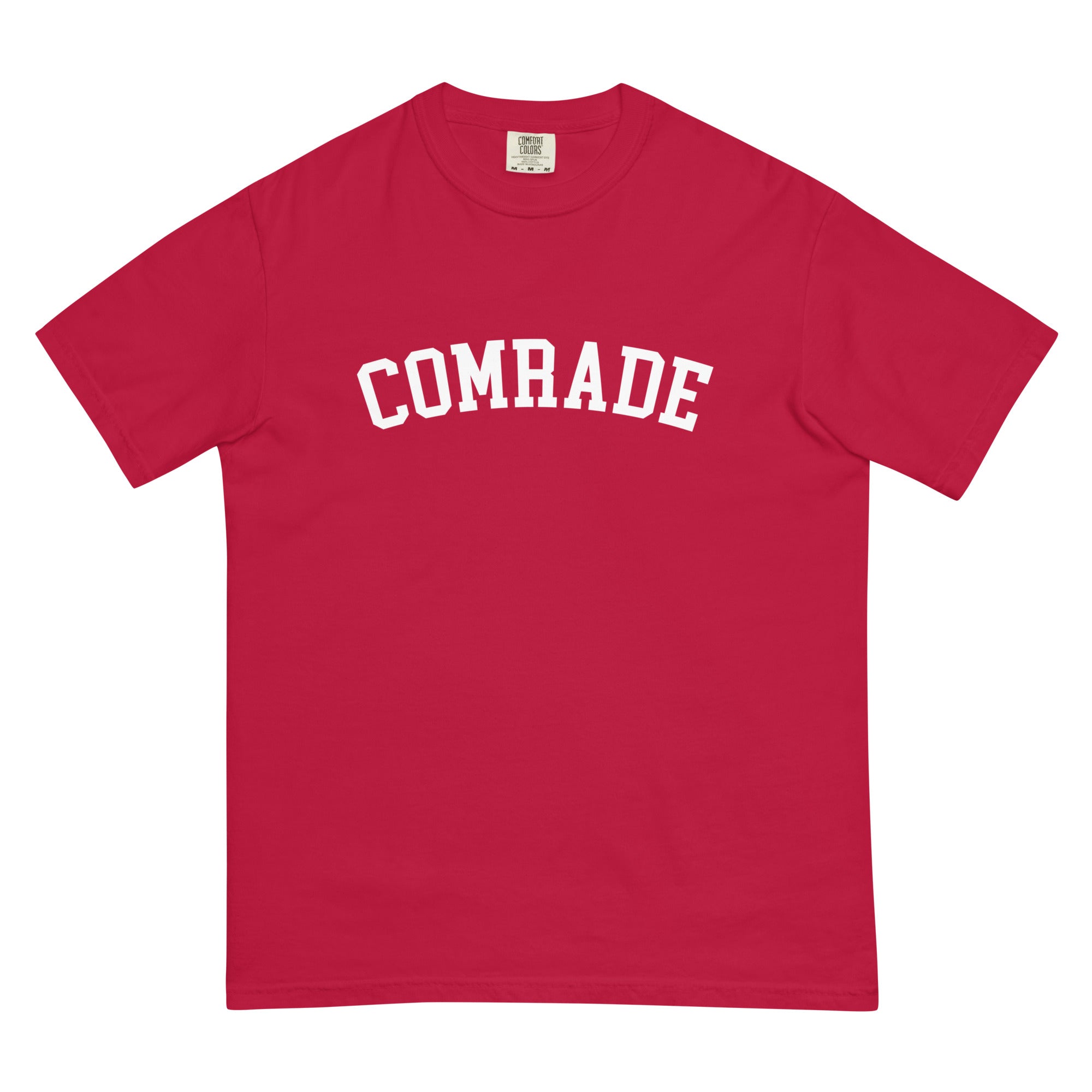 Red Comrade Tee – Black Men Build